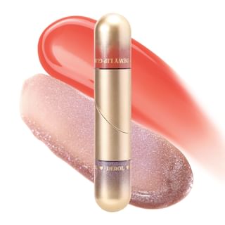 DEROL - Romantic Love Words Dewy Lip Gloss - 7 Colors #02 Mingle - 5ml