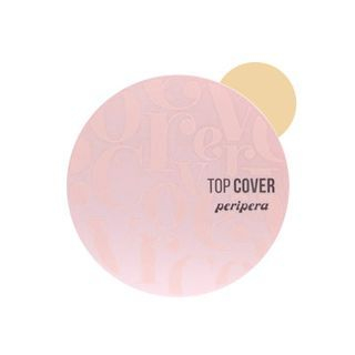 peripera Top Cover Pact SPF40 PA++ (#01 Light Beige) Light Beige - One Size