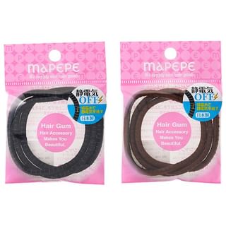 Mapepe Static Hair Tie Brown - 3 pcs