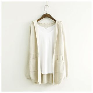 Ranche Hooded Knit Jacket