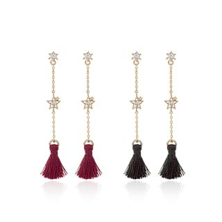 Miss21 Korea Tassel Dangle Earrings