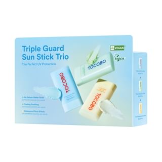 TOCOBO - Triple Guard Sun Stick Trio Set 3 pcs