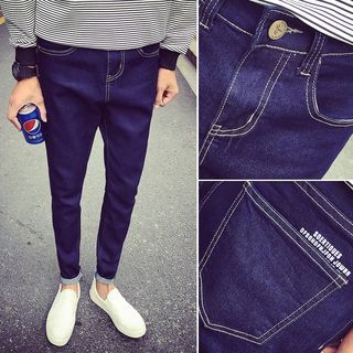 JUN.LEE Tapered Jeans