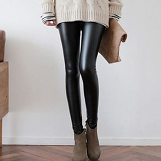 lilygirl Faux Leather Leggings