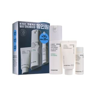 innisfree - Forest For Men All-In-One Essence Special Set - 3 Types Refresh + Anti-Aging