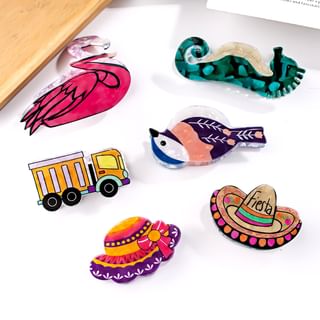 Cartoon Animal Hair Claw Clips