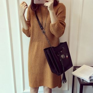 Little V Midi Sweater Dress