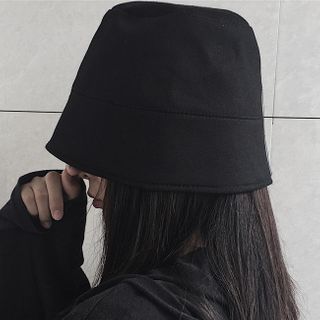 Bucket | Black | Size | Hat | One