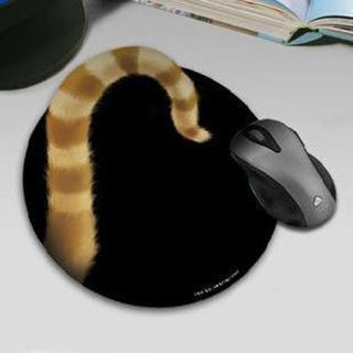 La Vie Cat's Tail Mouse Pad