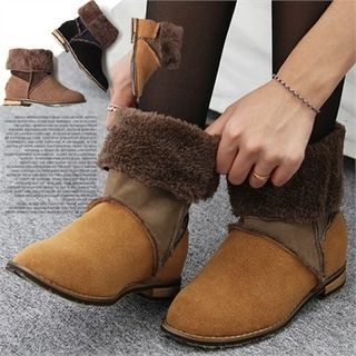 Reneve Genuine Leather Snow Boots