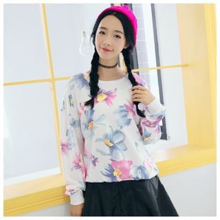 Sens Collection Floral Pullover
