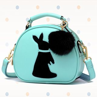 BeiBaoBao Rabbit-Accent Cross Bag