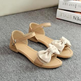 Pastel Pairs Bow Sandals