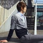 Color-Block Cardigan