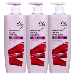 Elastine Maximizing Volume Set: Shampoo 600ml + Shampoo 600ml + Conditioner 600ml  3pcs