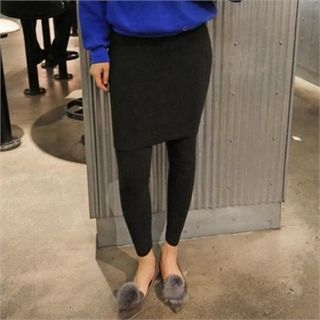 LIPHOP Inset Skirt Leggings