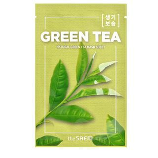 The Saem - Natural Mask Sheet - 25 Types #14 Green Tea