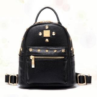 BeiBaoBao Faux-Leather Backpack