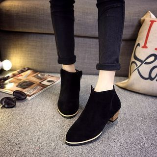 Kicko Block Heel Ankle Boots