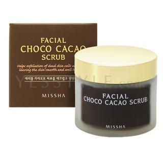 Missha - Facial Choco Cacao Scrub 70g