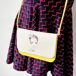 TZ Printed Crossbody Bag