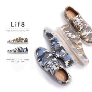 Life 8 Camouflage Lace Up Shoes