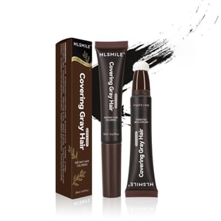 Mlsmile - Covering Gray Hair - 3 Colors #01 Black - 20Ml