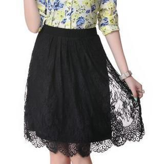 Mythmax Lace A-Line Skirt