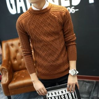 Bay Go Mall Cable Knit Pullover