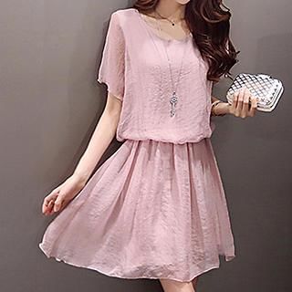 Romantica Short-Sleeve Dress