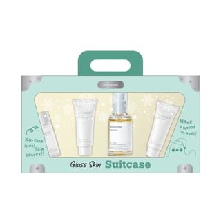 mixsoon - Set de Cuidado Facial Hidratante Glass Skin Suitcase