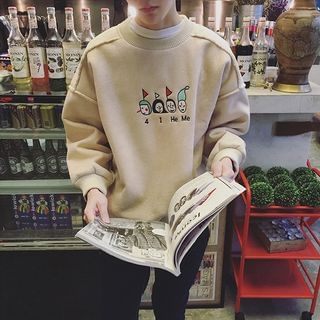 JUN.LEE Embroidered Pullover