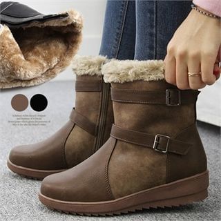 Reneve Belted Short Snow Boots