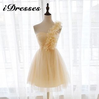 idresses One-shoulder Ruched Bridesmaid Dress