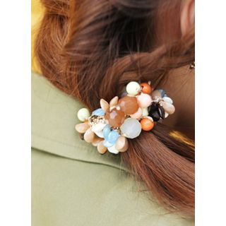 kitsch island Multicolor Diverse Beads Hair Tie