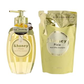 Vicrea - &Honey Pixie Moist Silky Shampoo 1.0 440Ml