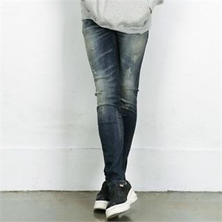 THE COVER Distressed Skinny Jeans