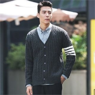 Superstar.i Cable-Knit Cardigan