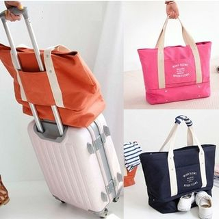 Evorest Bags Printed Tote Bag with Shoe Compartment
