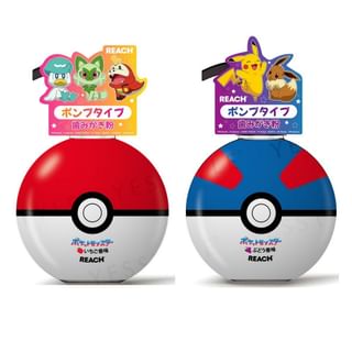 Ginza Stefany Tokyo - Pokemon Reach Kids Pump Toothpaste Gel Strawberry - 250G