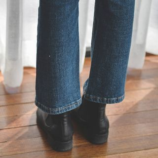 JUSTONE Washed Boot-Cut Jeans