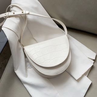 Leather | Saddle | Croc | Faux | Bag