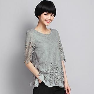 Mythmax Crocheted Panel Top