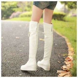 CITTA Hoop Accent Over-the-Knee Boots