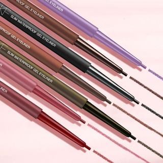 Akf - Slim Gel Eyeliner - 3 Colors #02 Deep Brown - 0.1G