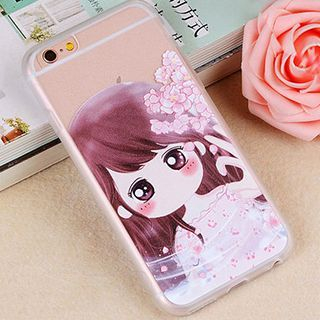 Kindtoy Girl Pattern iPhone 6 / 6S / 6 Plus Case