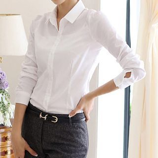 Mija Set : Plain Long-Sleeve Blouse / Skirt / Trousers