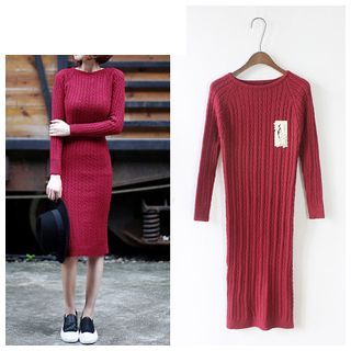 Sienne Cable Knit Dress
