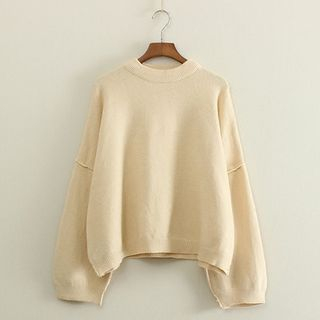 Mushi Mock-Neck Sweater
