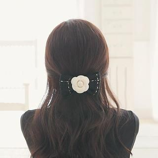 soo n soo Flower Ribbon Hair Pin